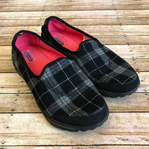 plaid skechers